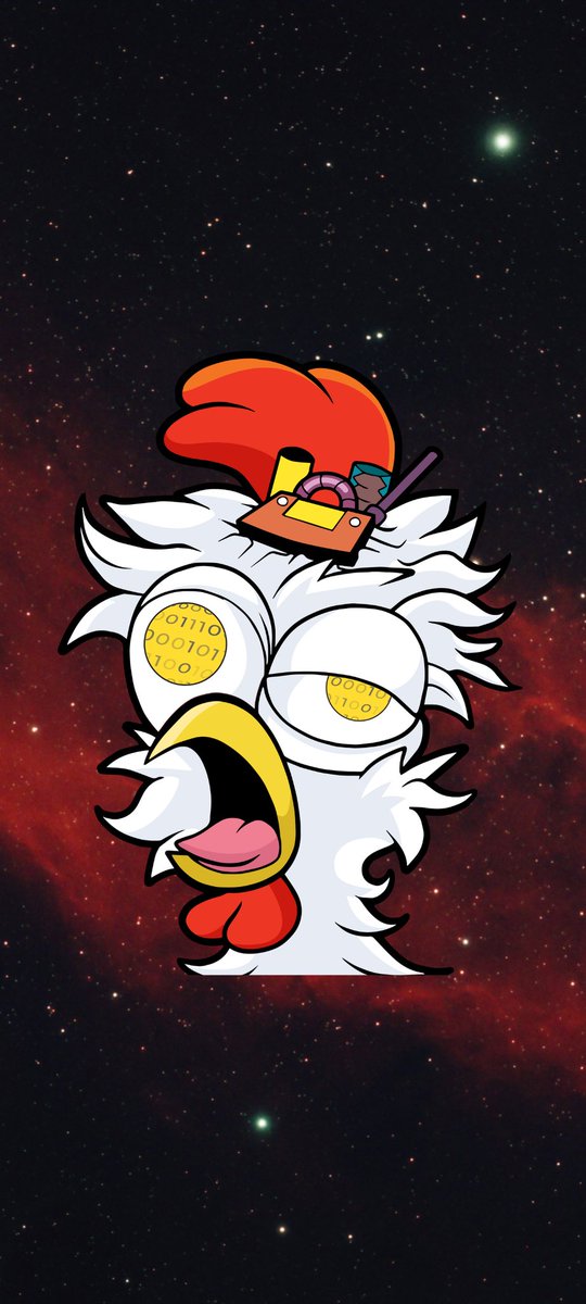 stellar_drones's tweet image. Which chicken wears it better? Puffy, Leaky, or Stoner? #StellarNFT #stellarxlm