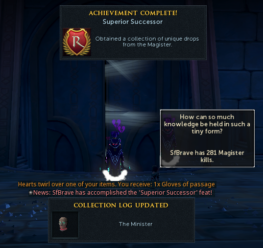 RsSfBrave's tweet photo. I haven’t posted a while, but completed the Magister log! 🎉 @RuneScape https://t.co/MMBt05NT1x