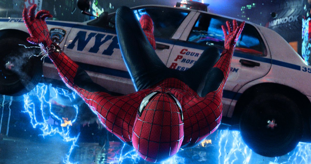 shots_mcu's tweet image. The Amazing Spider-Man 2 (2014) [4K]