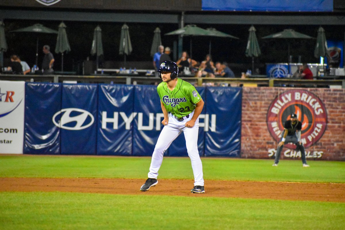 KCCougars's tweet photo. ICYMI: Last night pitcher @koby_bishop2 came in as a pinch runner 🤣🏃💨 https://t.co/bsRNP2hRpx