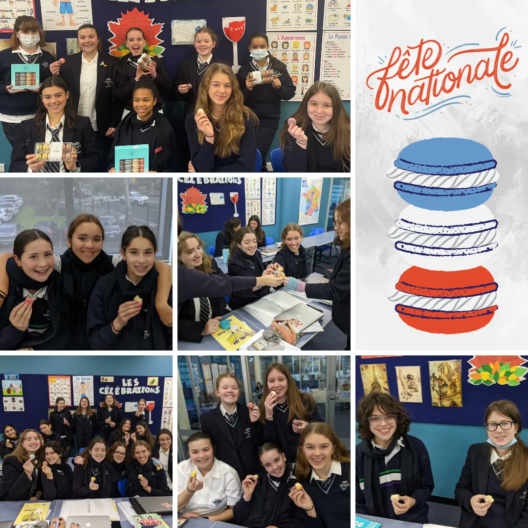 Bonne fête Nationale – Vive la France! 🇫🇷

Last week, all our French students celebrated La fête Nationale (Bastille Day) with some scrumptious multi-coloured macarons! Miam miam!