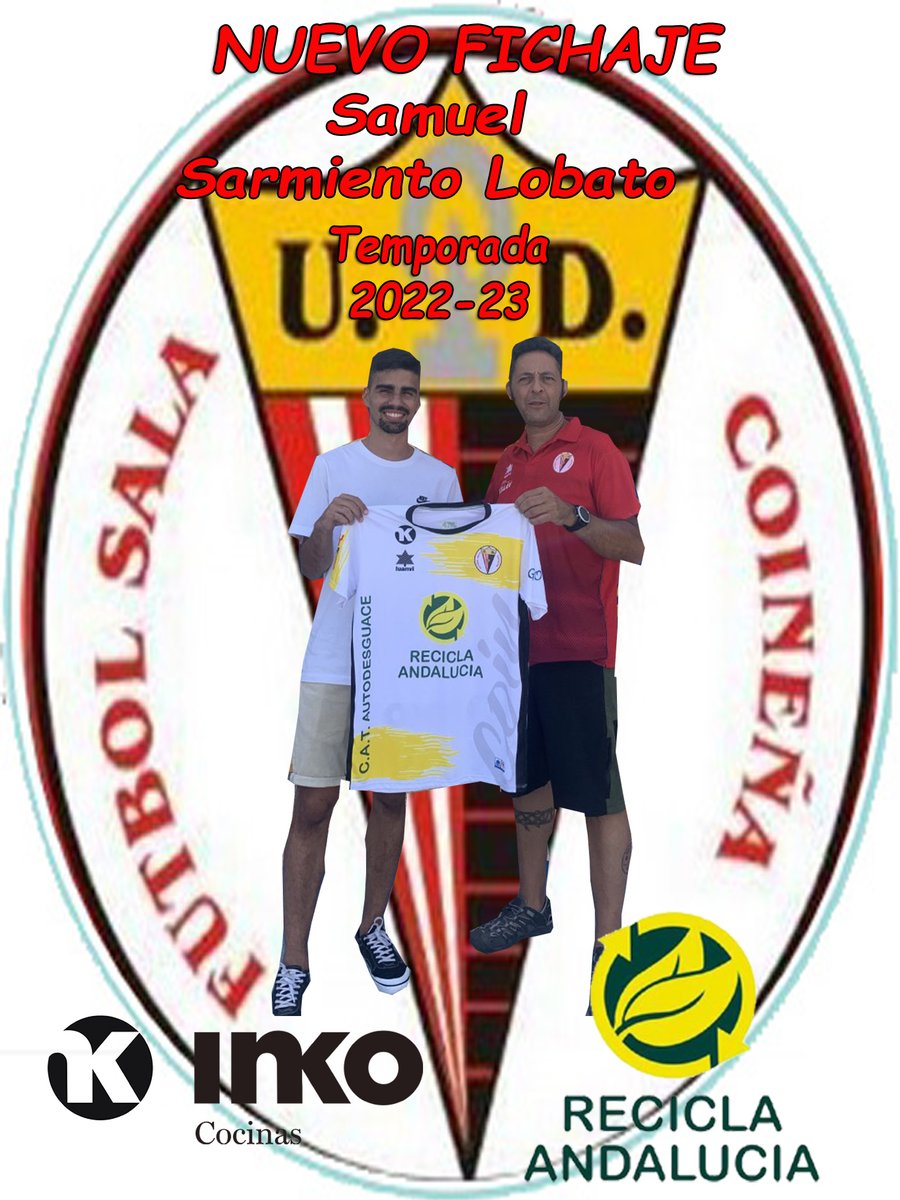 udcoinfs's tweet photo. NUEVO FICHAJE
La @udcoinfs se refuerza con Samuel Sarmiento Lobato, @Saamuu_98 , procedente del @VictoriaKentFS . Viene con ganas de aportar todo lo que tiene en sus piernas. Mucha Suerte
Yo Soy de la Coi https://t.co/jBuXgDF5DE