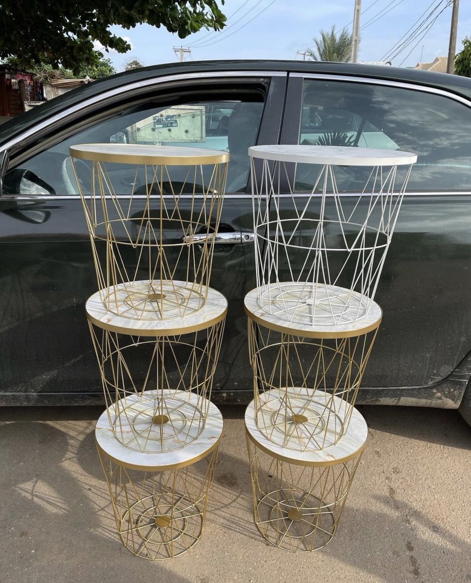 Wire mesh side table
Price: 20,000

Dimension:
Height: 16”
Top diameter: 15”

#Table
#Explore
#Interior
#Endtable
#sidetable
#Furniture
#lekkiwives
#lagoshomes
#Coffeetable
#Interiordecor
#lagosinteriors
#Interiordesign
#Interiorstyling
#homedecoration
#homedecornigeria