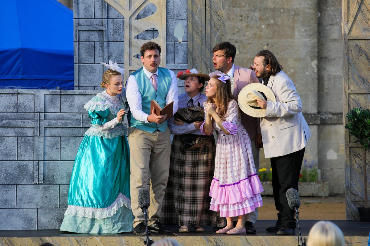 (3/3) ANNOUNCEMENT: We are thrilled to reveal some of the wonderful production shots for our summer tour of THE IMPORTANCE OF BEING EARNEST!  Thank you to the fantastic <a href="/the_ocular/">The Ocular Creative</a>