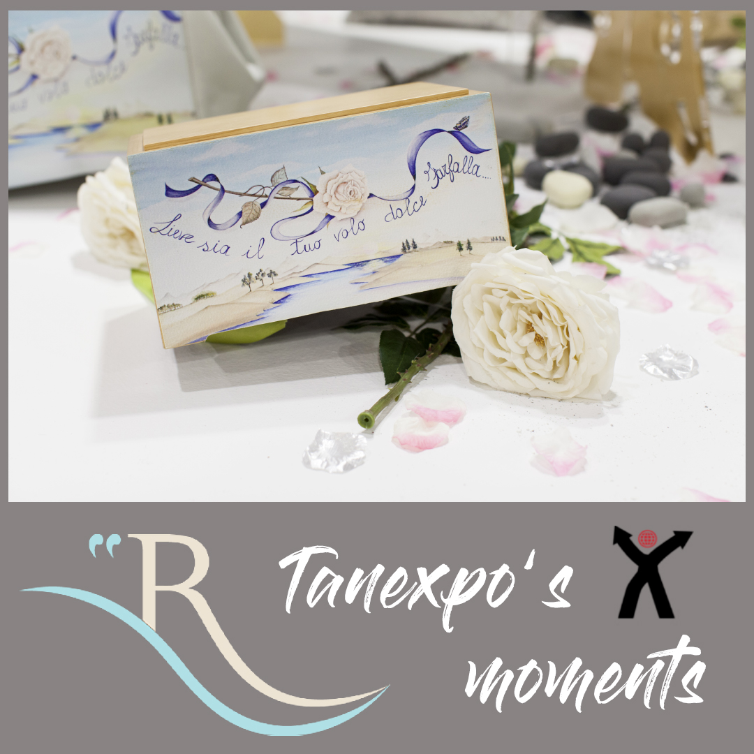 rotastyle's tweet photo. ---> Pics at TANEXPO's Fair
#rotastyle #forever #qualità #eleganza #poesia #madeinItaly #artigianale #tanexpo2022 #originale #solodanoi #vogliounarotastyle #funeralboutique #luxury #topquality #handmade  #success #ioscattoatanexpo #cineraryurn #novita #emotions #leathert #rose https://t.co/nlyuxYbbnL