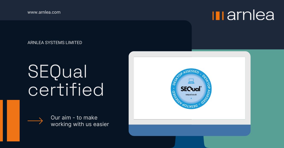 Arnlea is a registered SEQual supplier #Arnlea #SEQual and it's another demonstration of Arnlea's commitment to the industry and excellence across all areas of our business. 

#SEQualCertification #excellence #expertise