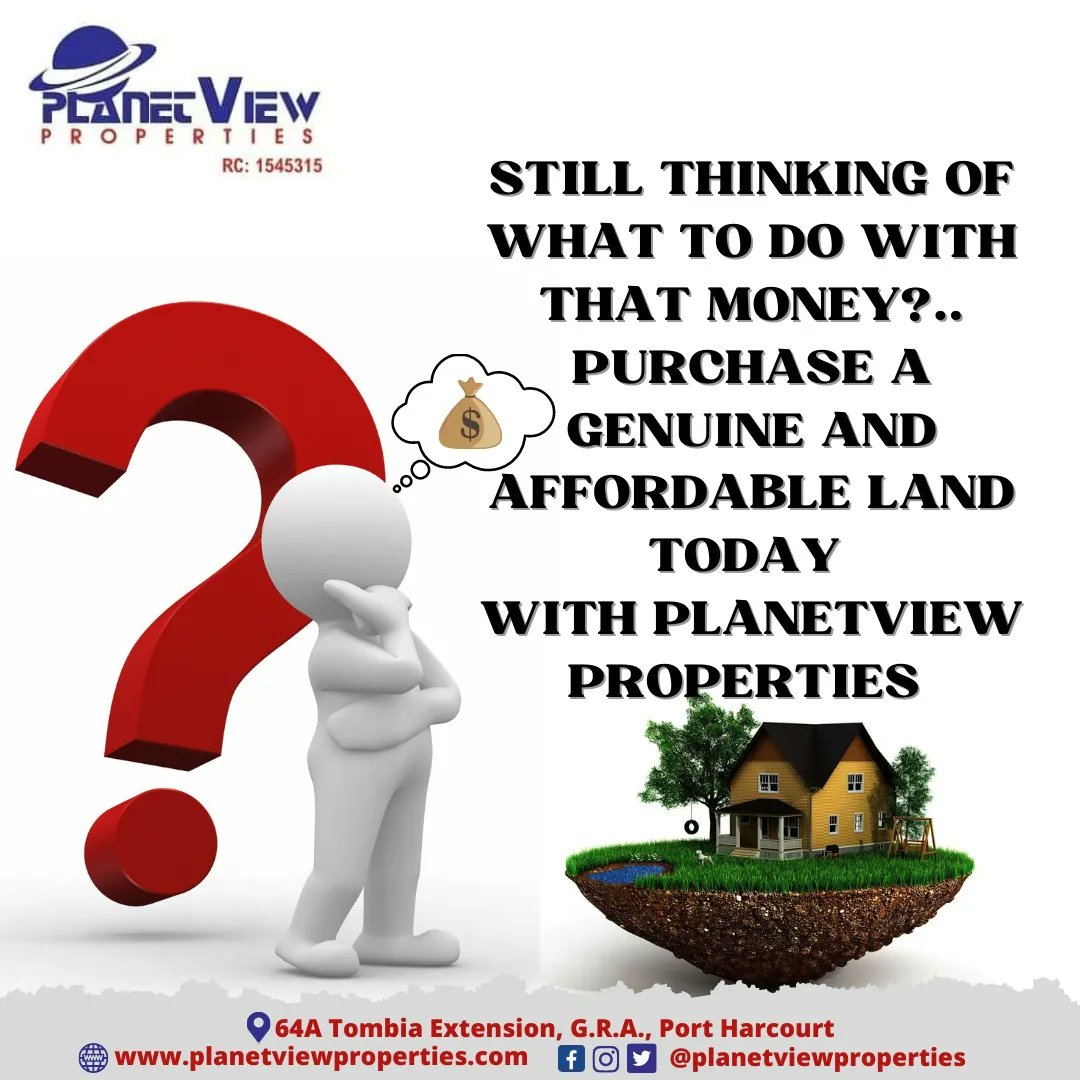PlanetviewProp's tweet image. Buy our genuine and affordable landed property today with flexible payment plans.
Planetview cares...