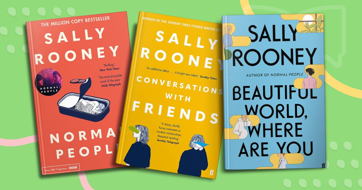 CarryabookApp's tweet photo. We can’t seem to put down #SallyRooney's books! A perfect blend of romance &amp; intimacy with characters that pull at your heartstrings. Her novels feel like a warm hug.

Here are the 3 Sally Rooney books you should read this winter: https://t.co/tu3eoqKPKy

#CarryABook #booklovers https://t.co/l4gyTvYzqy