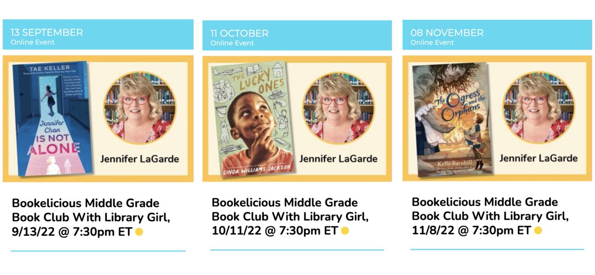 Y'all. I'm so excited to share that I'm hosting a FREE #MGlit #bookclub this fall w/my friends at <a href="/Bookelicious/">Bookelicious</a>! 2022 has been an EPIC year for MGlit  and I can't wait to read, learn and share w/all of you! I hope you'll join me (and help spread the word!) bookelicious.com/events/