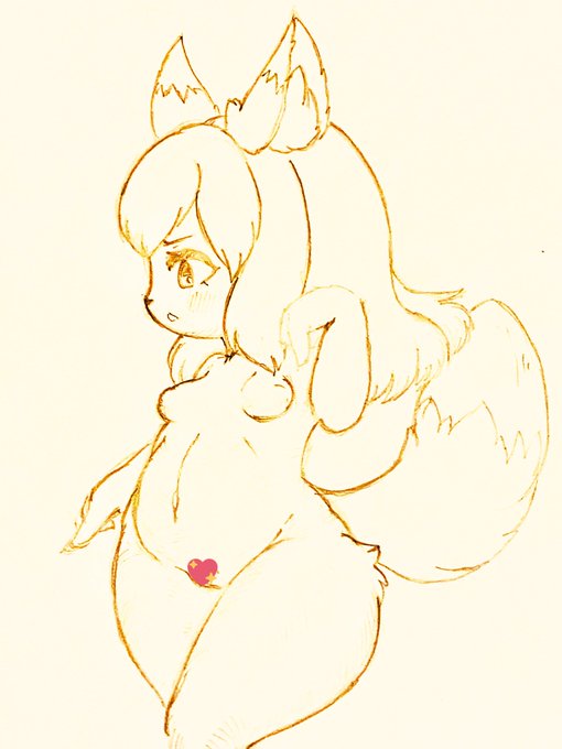 横向き🦊ちゃん 