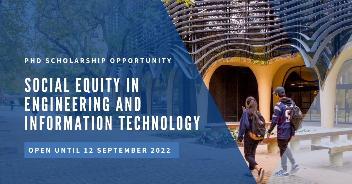 We are delighted to announce that expressions of interest for the Social Equity in Engineering and Information Technology PhD Scholarship Program are now open. socialequity.unimelb.edu.au/news/latest/ph…