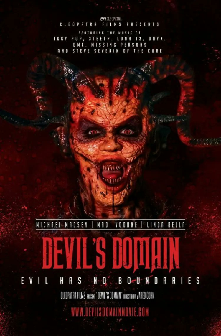 Brassylassy's tweet photo. Staying up while it is cooler. After all the wonderful films I have seen one after another I guess it was time for one of a lesser nature. A lot of objectionable people in this one. #DevilsDomain https://t.co/WGiiJMqwji