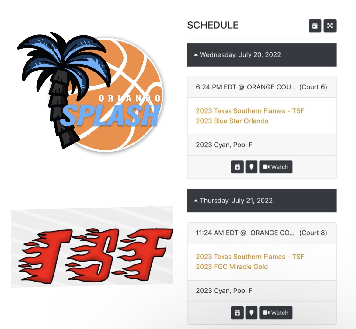 Catch me in Orlando this week, this is our schedule!