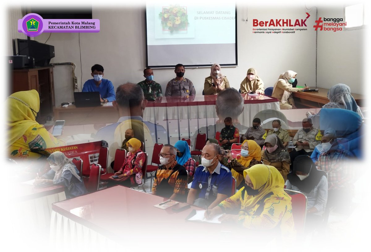 Selasa tanggal 19 Juli 2022 pukul 09.00 WIB bertempat di Aula Lantai Atas Puskesmas Cisadea , Camat Blimbing hadir dalam Kegiatan Loka Karya Mini Lintas Sektor Puskesmas Cisadea.