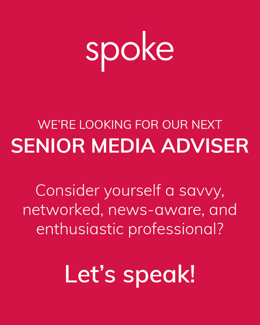 hellospoke_'s tweet photo. We're looking for our next senior media adviser!
Got what it takes? Apply here 👉 https://t.co/DfWeAIWIO3

#media #networking #PR #communications #perthjobs https://t.co/aVl2obbF4P