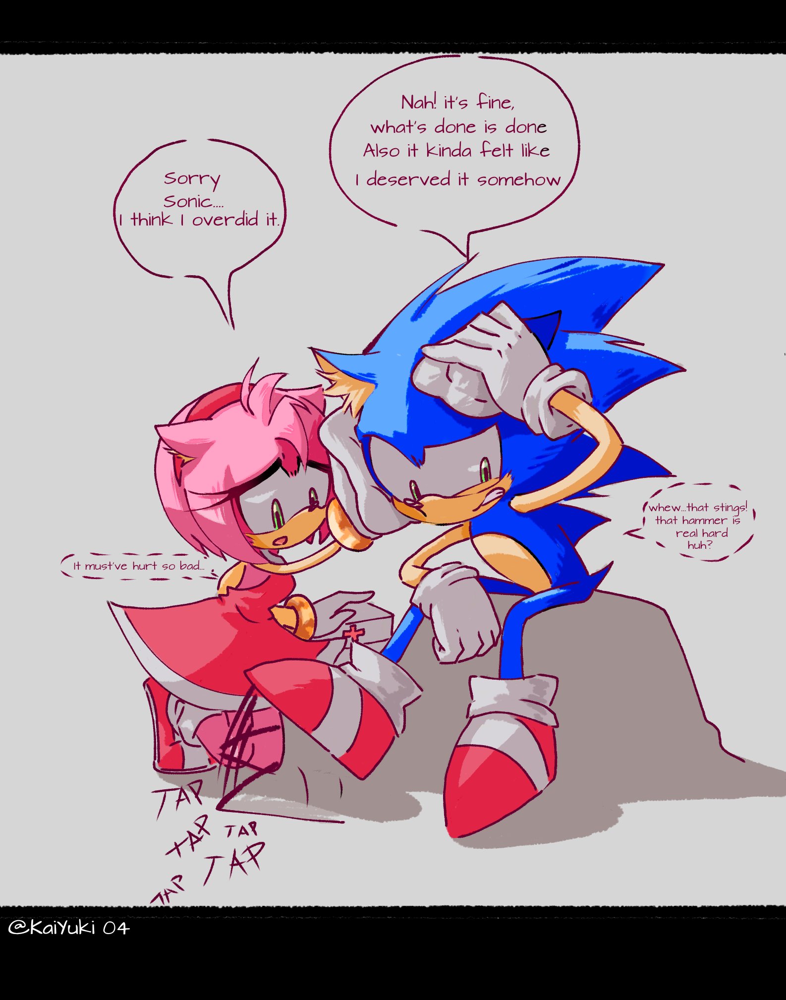 Sonic e Amy - #WereSonAmy 😊 di @KaiYuki04 #SpiderLegend91