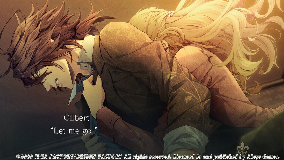 elmfranken's tweet photo. YA LLÉVATELAAAAAA AGGGGHHHH como me castraaaaa que se porte así u.u 

 #piofiore #otome #gilbertredford #NintendoSwitch https://t.co/SSjkL3UCOy