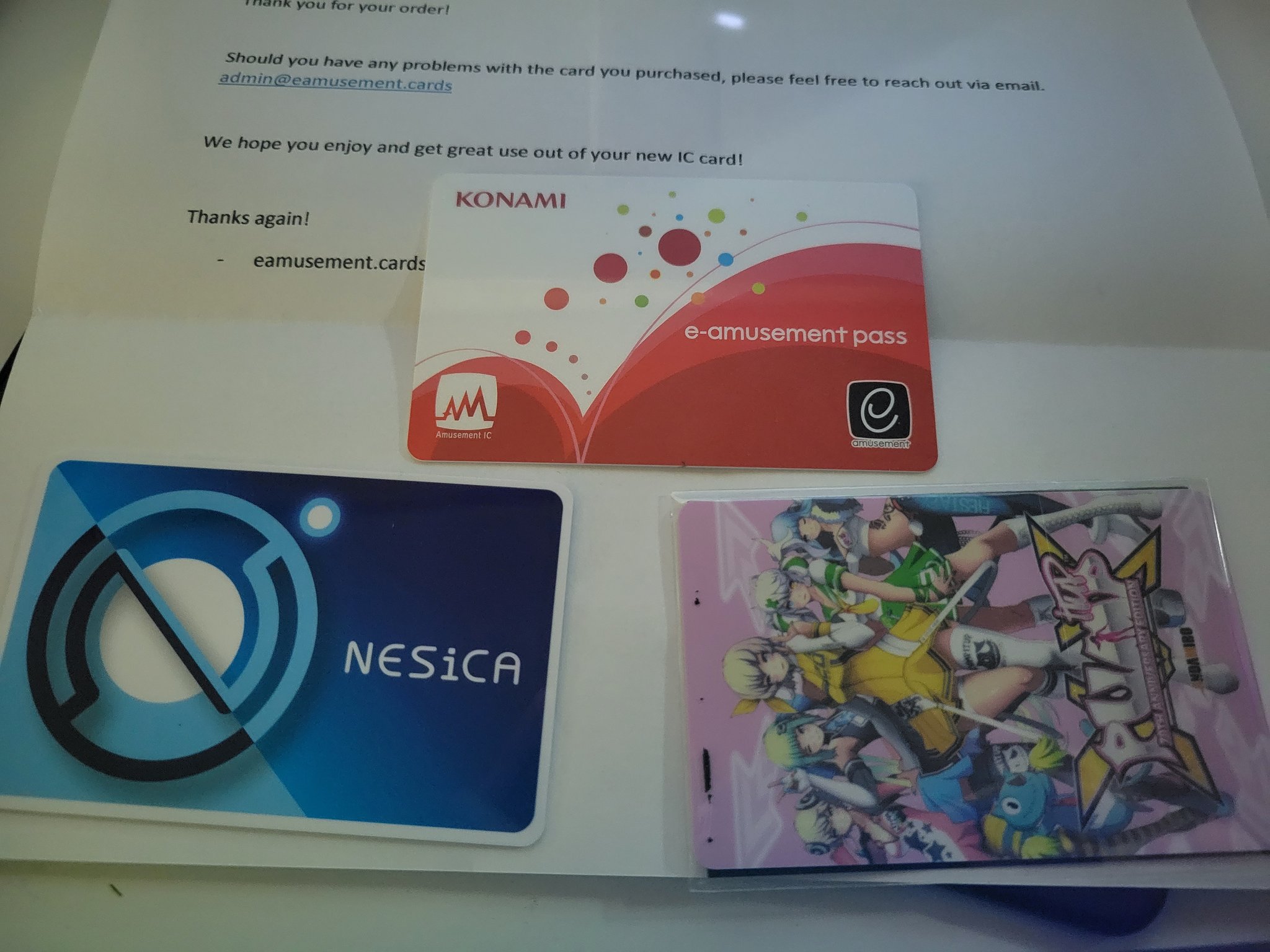 e-amusement IC CARD TEST Version camping.com