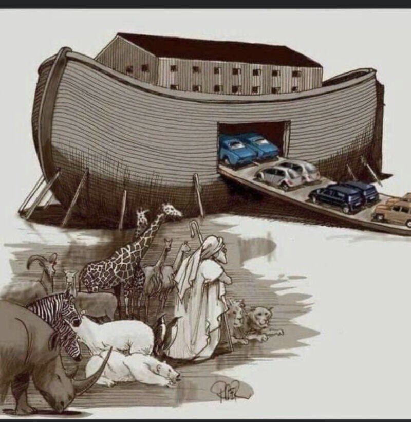 remblance_erin's tweet image. Us, currently. Trying to save our way of life at the expense of actual life.

(If you know the illustrator please let me know so I can give credit).

#degrowth