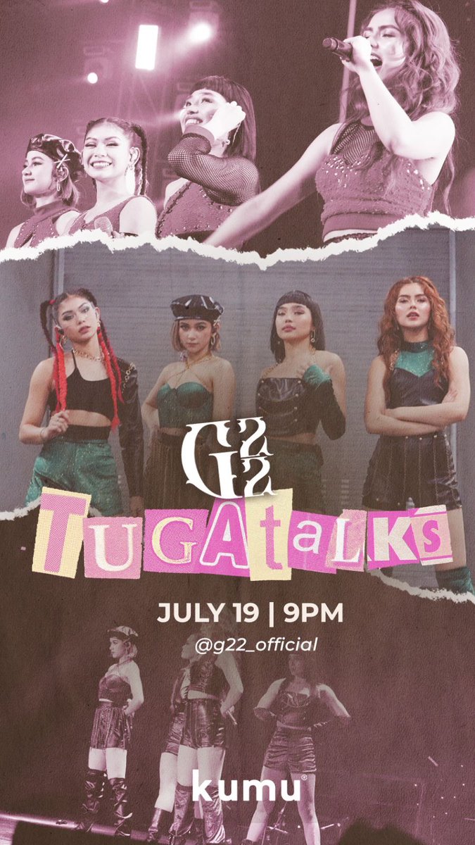 Magchikahan tayo sa Kumu later ha? 9pm yarn! #G22 #TugatogPh