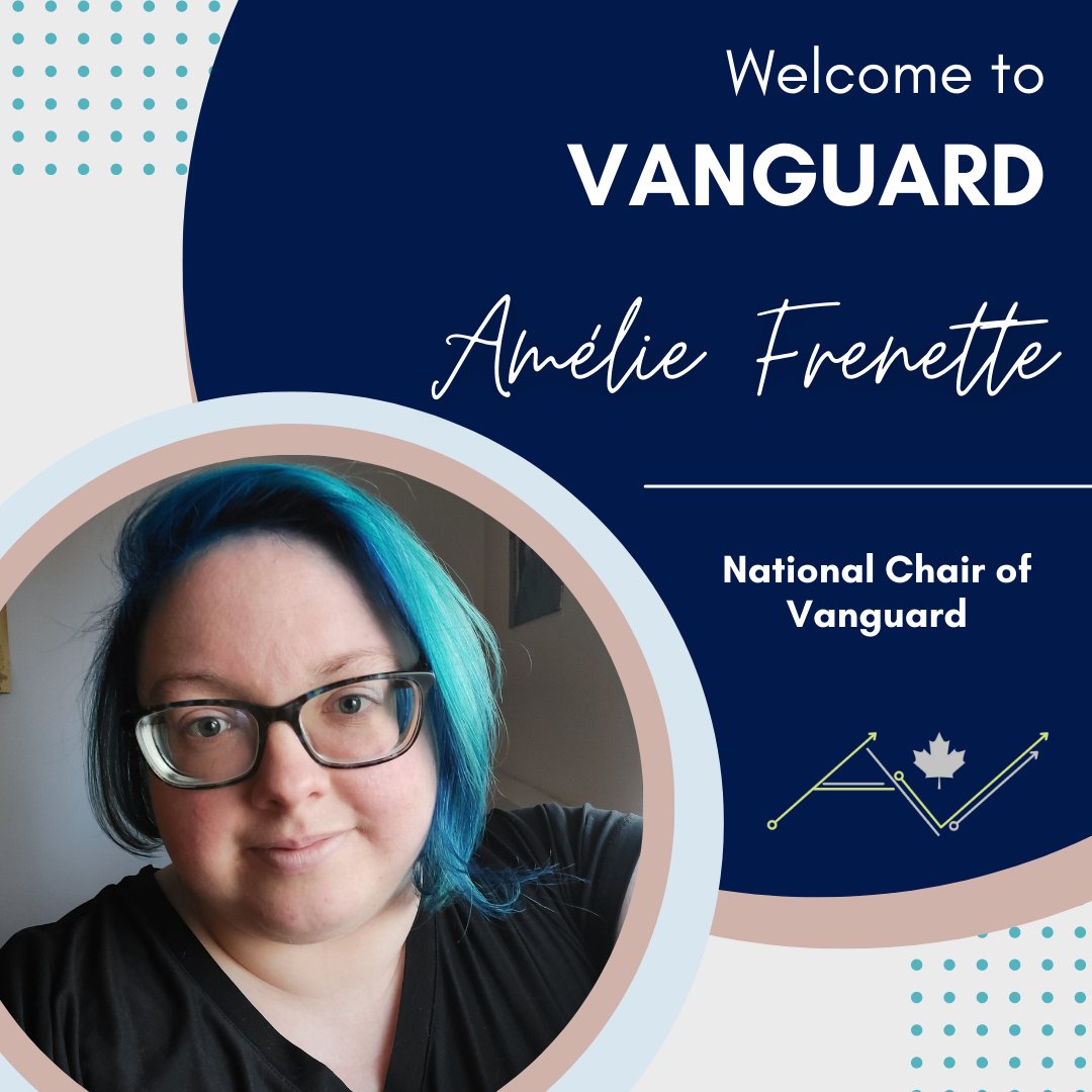 Veuillez vous joindre à nous pour accueillir Amélie Frenette, notre nouvelle présidente d’Avant-Garde ! / 
 Please join us in welcoming Amélie Frenette, our new Chair of Vanguard !