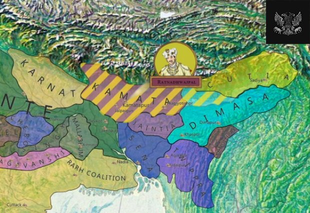 Thread on Ratnadhwajpal, the most powerful Sutiya King. 

Ratnadhwajpal / Gaurinarayan, the son of B...