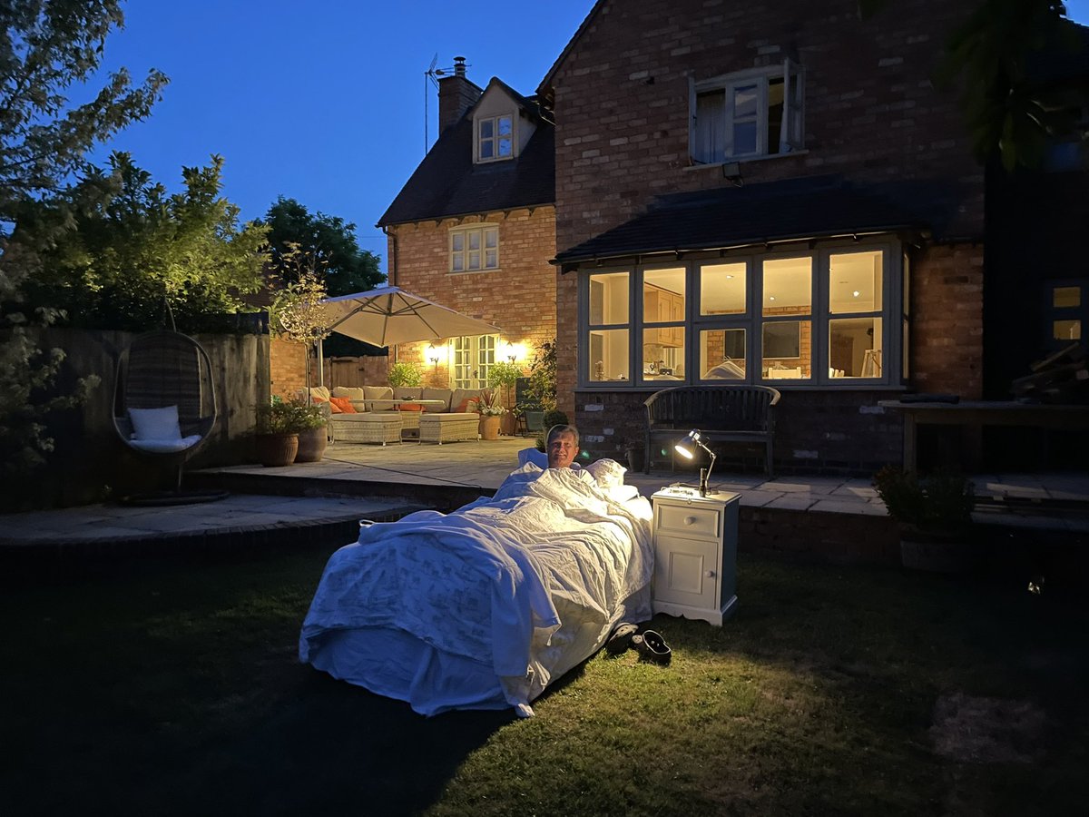 Well I slept fine last night