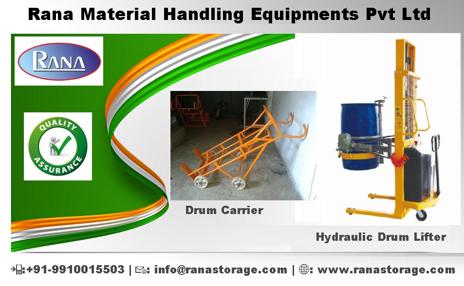 RanaStorage's tweet photo. ✅ Hydraulic Drum Lifter and Drum Carrier for warehouse and Industrial use with affordable prices.
📧:pramod.rana@ranamhe.com, info@ranastorage.com
🌐:https://t.co/ZLnxWHTuUN
📲:+91-9910015503
#Delhivery #EcomExpress #Shadowfax #Amazon #Xpressbees #Flipkart #DTDCExpress #Myntra https://t.co/r663K36oxi