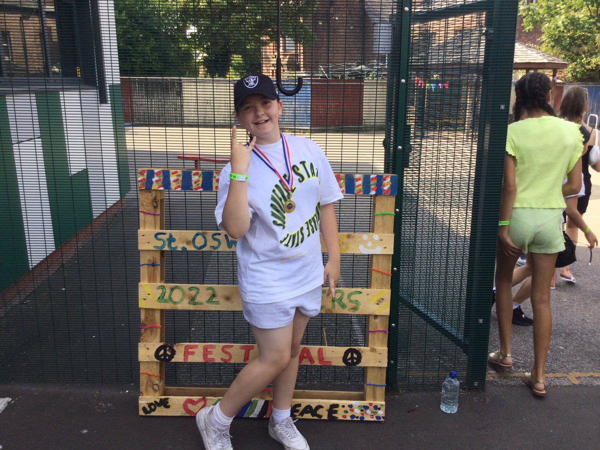 StOswaldsPriLiv's tweet photo. Y6 Leavers Festival - let the fun begin! https://t.co/sOawk941y0