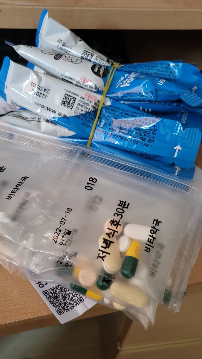 ToAstER_i4's tweet photo. Officially COVID. 7 days worth medicine and delivery food service all day during quarantine... 3 days left https://t.co/daQlU1blEs