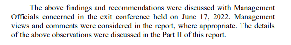 Red_JinXxX's tweet photo. @ceebee_em @cnnphilippines question:
that issue is written in the Audit Reports under the recommendations. The report also stated that all recommendations were discussed on June 17, 2022. When was Calida appointed? https://t.co/wXPxkoJr26