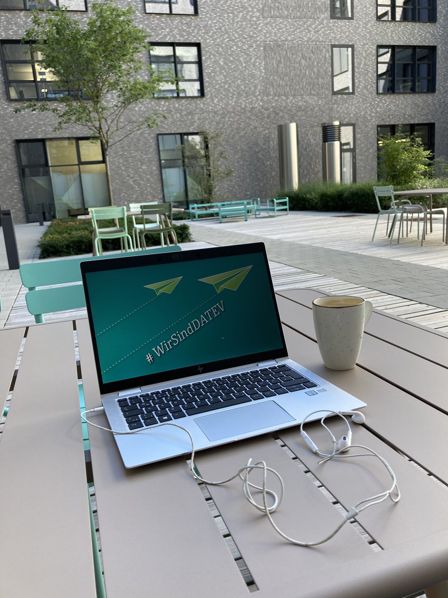 Mobiles Arbeiten - heute an unserem schönen Standort im #DATEVcube 
#WIRsindDATEV #DATEVbotschafter