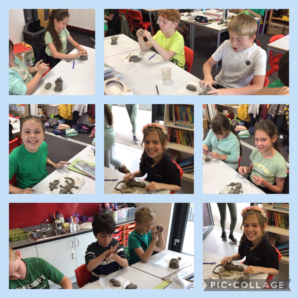 Team Bravo have loved their class book #holes by #LouisSacher and they have created the dreaded yellow-spotted lizard in clay. They look brilliant! The children loved creating them and many have some very interesting names. <a href="/Inspire_Ashton/">Inspire Academy</a> <a href="/miss_bgarside/">Miss Garside</a> @MissMiranda2021