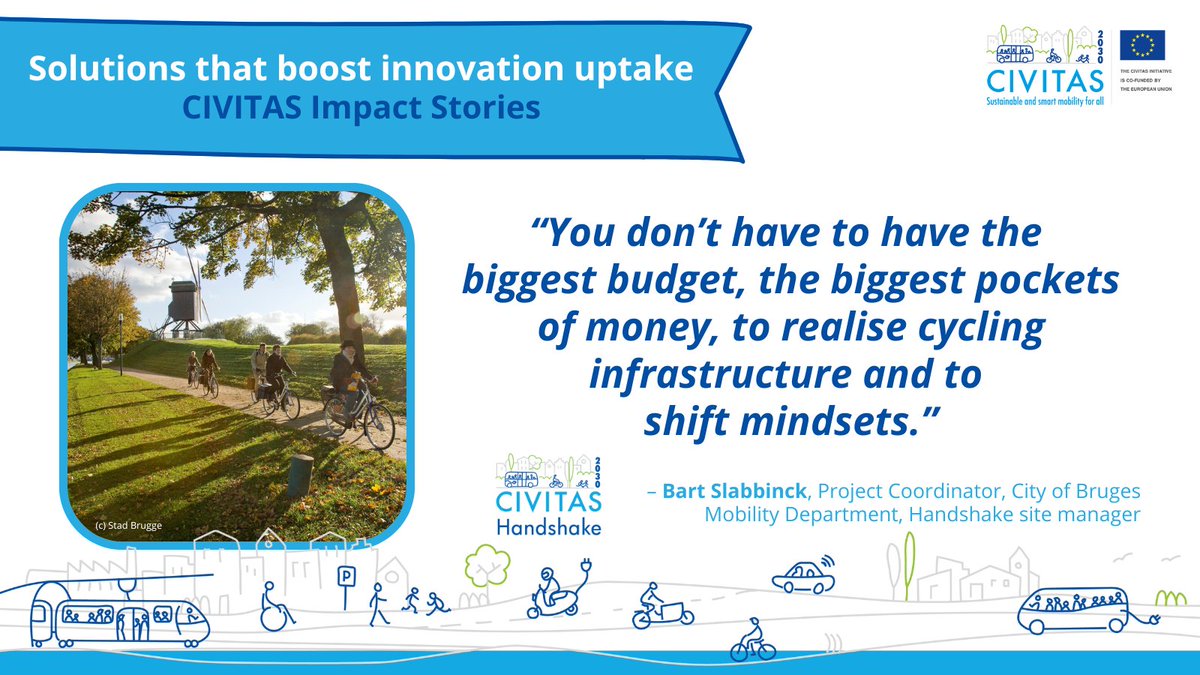After the excitement of <a href="/VelocitySeries/">Velo-city Conference</a> we went on vacation for a few weeks, but we're now back in action! 🚀🚴🏽‍♂️

First up, a new <a href="/CIVITAS_EU/">CIVITAS Initiative</a> #podcast episode featuring our very own Bart Slabbinck! #Bruges #cycling  🎙️  Listen here 👉 civitas.eu/resources/insp…
