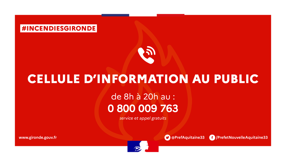 #IncendiesGironde 🔥