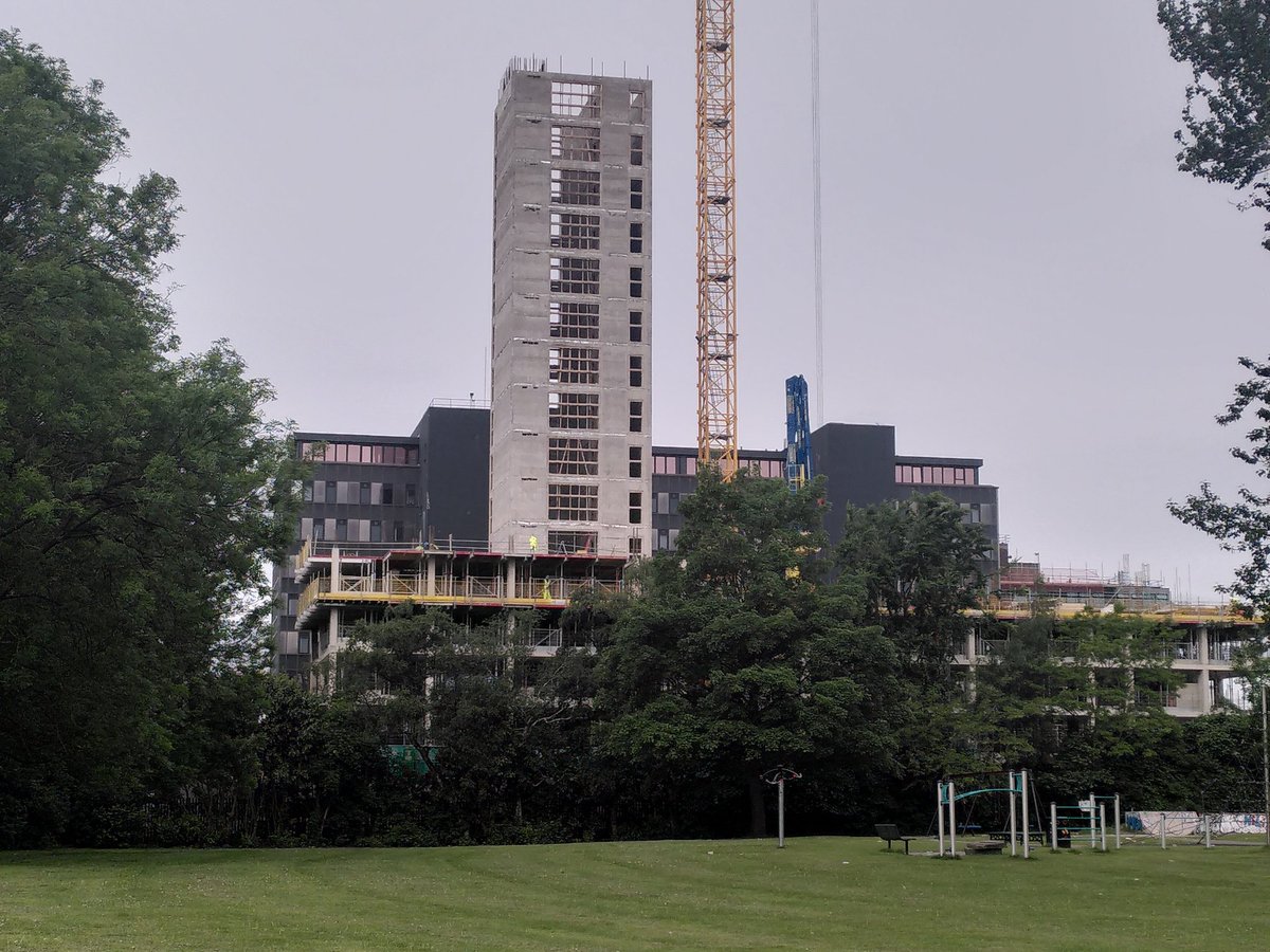 @TraffordCouncil are high rise unaffordable, unsustainable blocks really the best to meet your new build quota when they contribute to the #urbanheatislandeffect #ClimateBreakdown ? Plz insist on some living walls. #protectgreenspaces like Seymour Grove Allotments (OT)