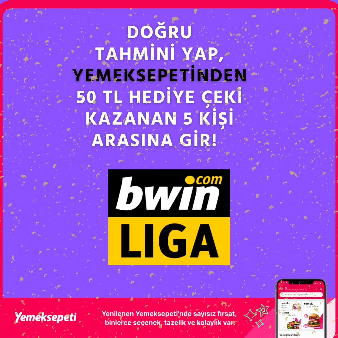 Çekiliş 🔥🔥🔥

🇵🇹🇵🇹🇵🇹
Portekiz milli takımı son maçını hangi ülkeye karşı oynamıştır ?

🎁 Yarın öğlen 12:00'a kadar, RT yapıp, doğru yanıtı veren ve <a href="/yemeksepeti/">Yemeksepeti</a> 'ini / <a href="/NosFutebol/">Portekiz Futbolu 🇵🇹🇹🇷</a> hesabımızı  takip eden 5  takipçimiz, 50 TL'lik indirim kuponu kazanıyor