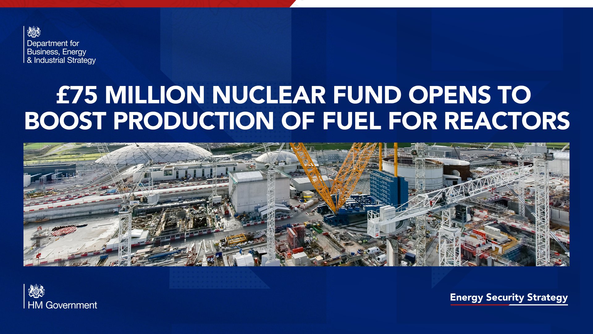 Dept for BEIS on Twitter "Our £75m Nuclear Fuel Fund is now open for
