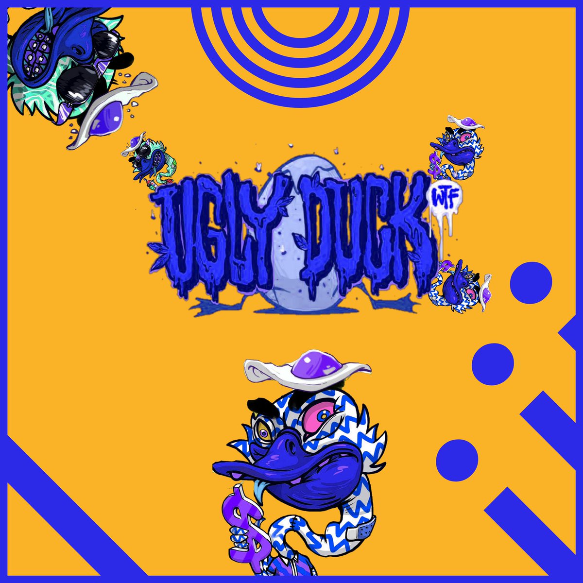 Mint your Ugly Duck for free! 🐥 Quack quack! 🐣
#NFT #NFTCommunity #FreeMints #OpenSeaNFT