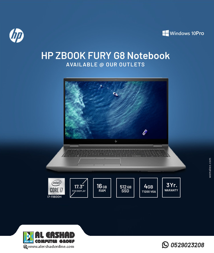 HP ZBOOK FURY G8 Notebook 
✔ 3 Year Warranty
✔ CORE I7
✔ 512 SSD
✔ 16 GB RAM
Available @ ➡ alershadonline.com
Whats app @ ➡ wa.me/+971529023208
#hp #computers #technology #computeraccessories #alershadonline #alershadgroup #uae #dubai #abudhabi #sharjah