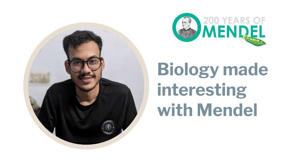 mercy_rophina's tweet photo. Mendelian genetics make #biology a lot more #fascinating! Here we have Dr. @AaekayGarg sharing his experiences in learning #genetics.
https://t.co/tHuuUleOX1
#200yearsofMendel #geneticsinindia https://t.co/HfgjEV8DdA
