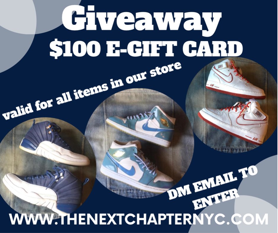 SportBoxTV's tweet photo. FREE GIVEAWAY YALL !!! #sneakerheads #SNKRS #sneakerhead #Giveaway #RetweeetPlease #RT #win #Contest #raffle #gift #giftcardgiveaway #giftcardfree #vintage #kicks #blog #follow #summer #sole #Thread #streetwear #style https://t.co/VgyCYtVEz7