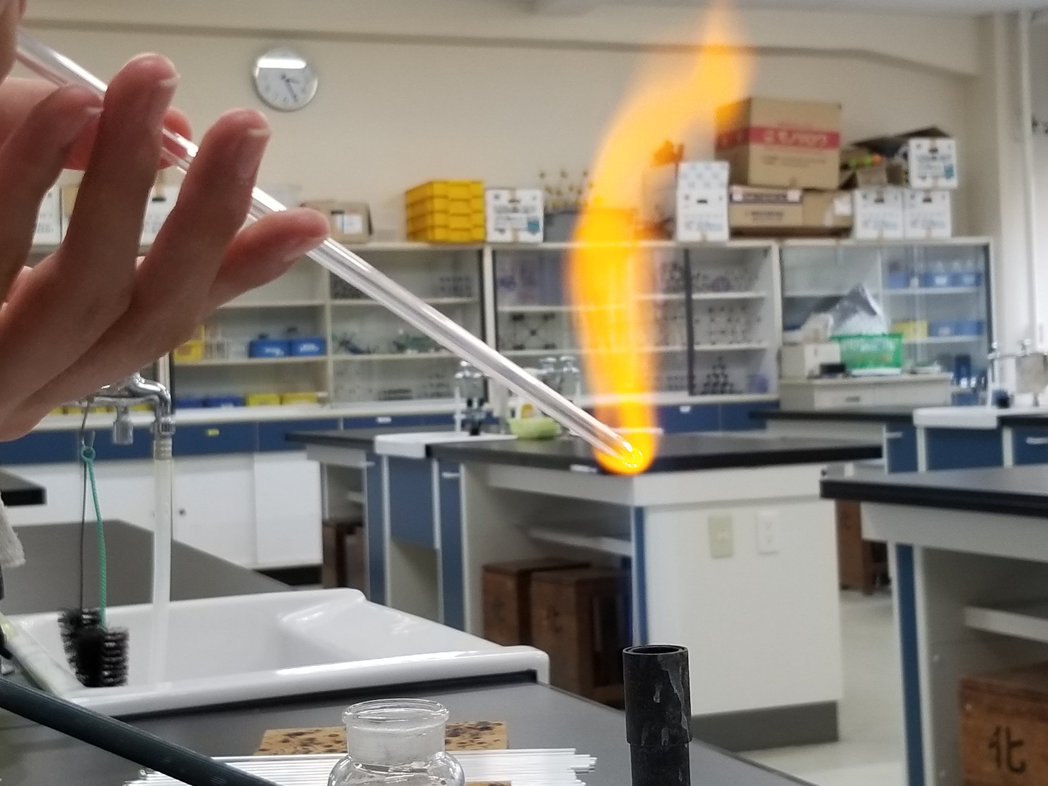 県立浦和高校化学部 ガラス細工 文化祭準備すすんでます T Co Eh632kchiz Twitter