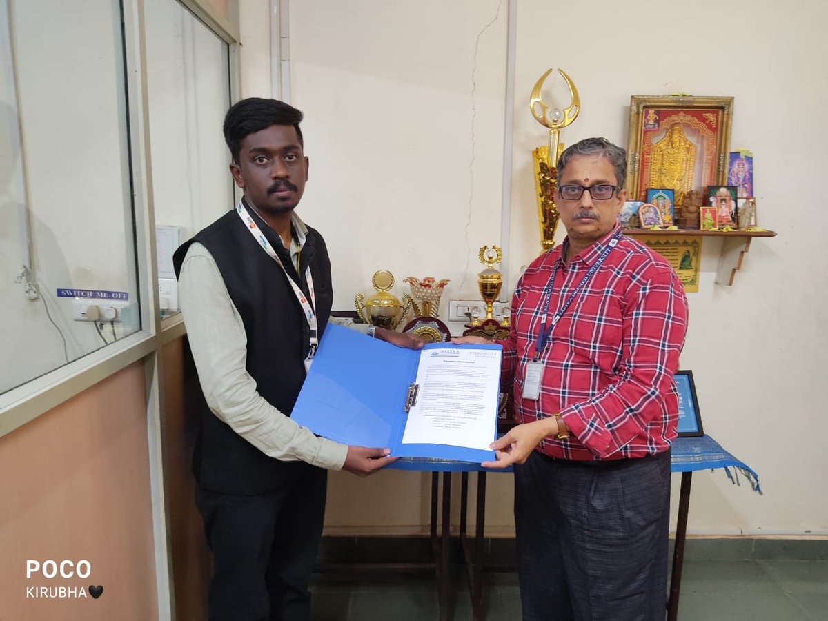 TALENTELY - Six Phrase MOU signing with SASTRA University (Tamilnadu) for offering PRIME - Placement Fit Training & Hiring Program for the Engineering Students.

#SixPhrase #Talentely
#employability #placementpreparation #hiring #training