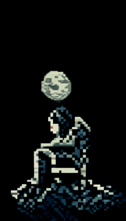 saphvis's tweet photo. one lonely night #pixelart #ai #ml #ngpx #generativeart https://t.co/yOvmdVTjr9