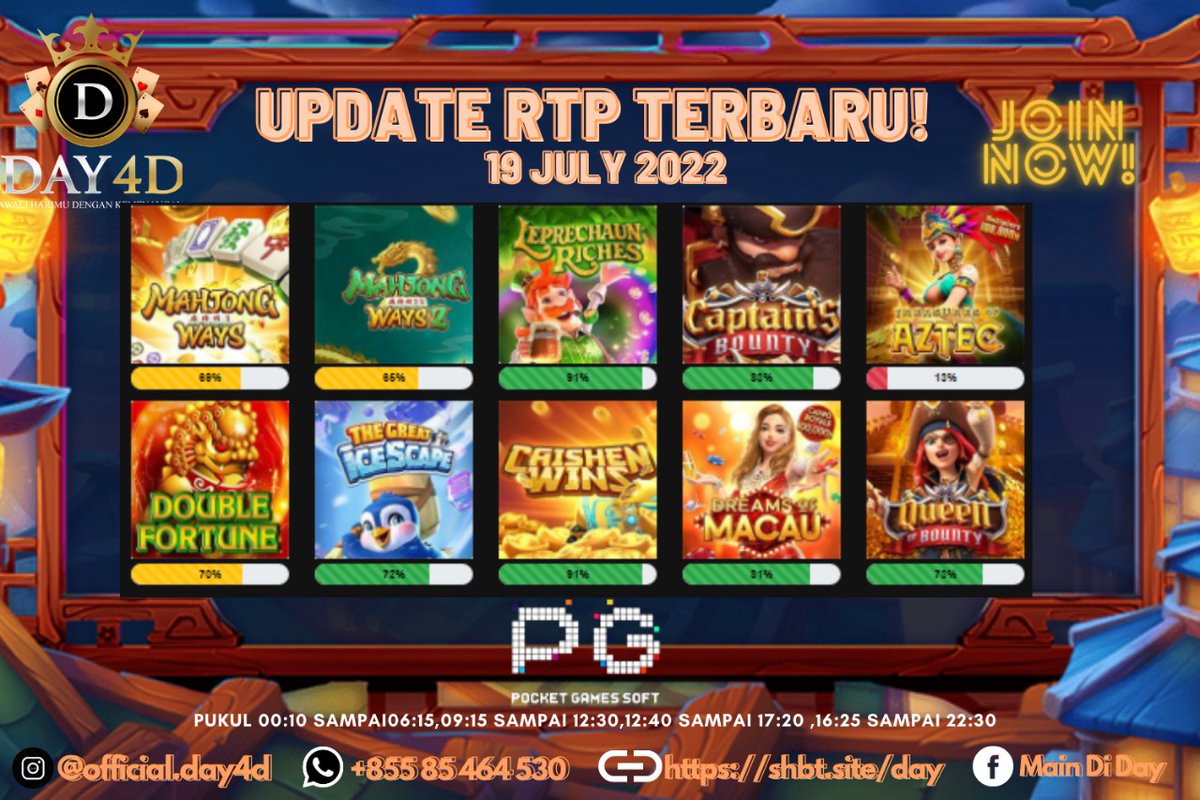 Official_Day4d's tweet photo. RTP SLOT GACOR DAY4D
#day4d #togelterpercaya #togel #togel #togelsingapore #togelsidney #togelhongkong #togelindonesia #together ##slothariini #slot #slotmachine #sloth #slotpragmaticplay #slotgacor #slotgame https://t.co/Myvujj2cOv