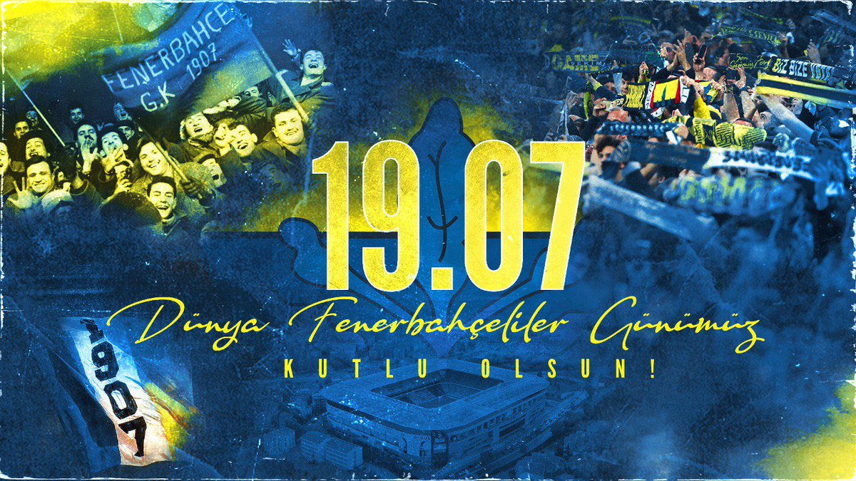 İyi ki Fenerbahçeliyiz! 💛💙 #DünyaFenerbahçelilerGünü