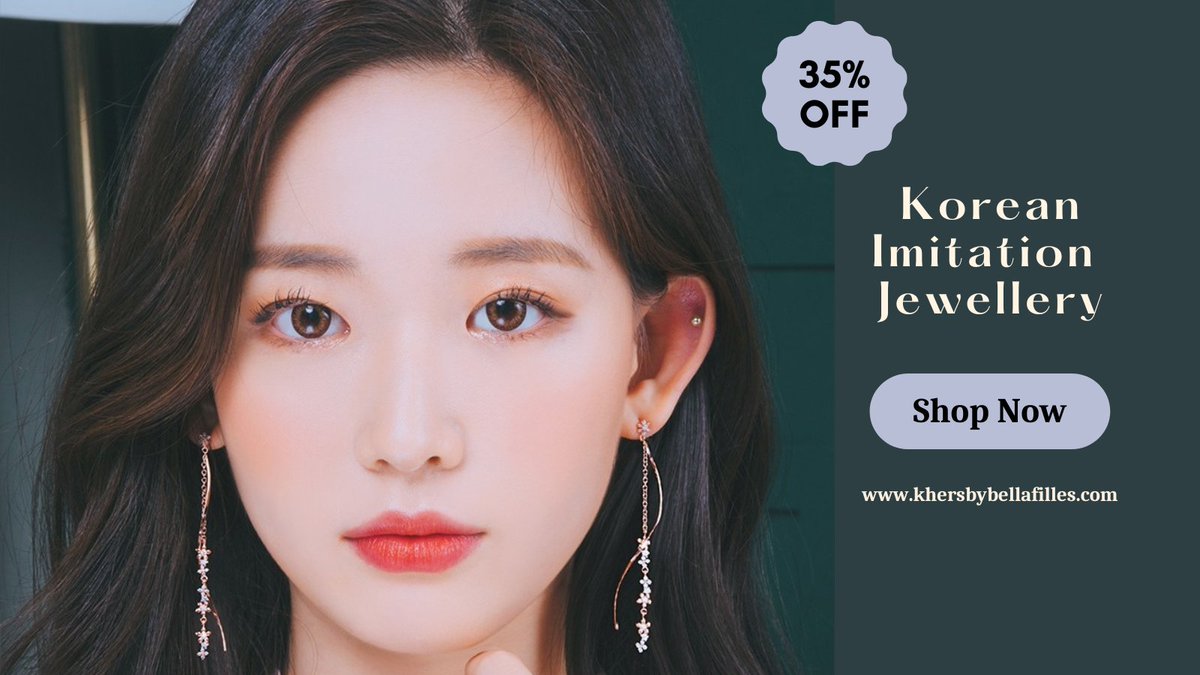 Khers_Bellafils's tweet photo. Get the same koreanstyle Earring for yourself now in India ..DM for more Details
;
;
#korean #koreanjewellery #onlineshopping #bellafilles
;
;
https://t.co/mkIcipPNmr
;
;

website : https://t.co/EGKszb3fNZ https://t.co/SMLLp2Qvh3