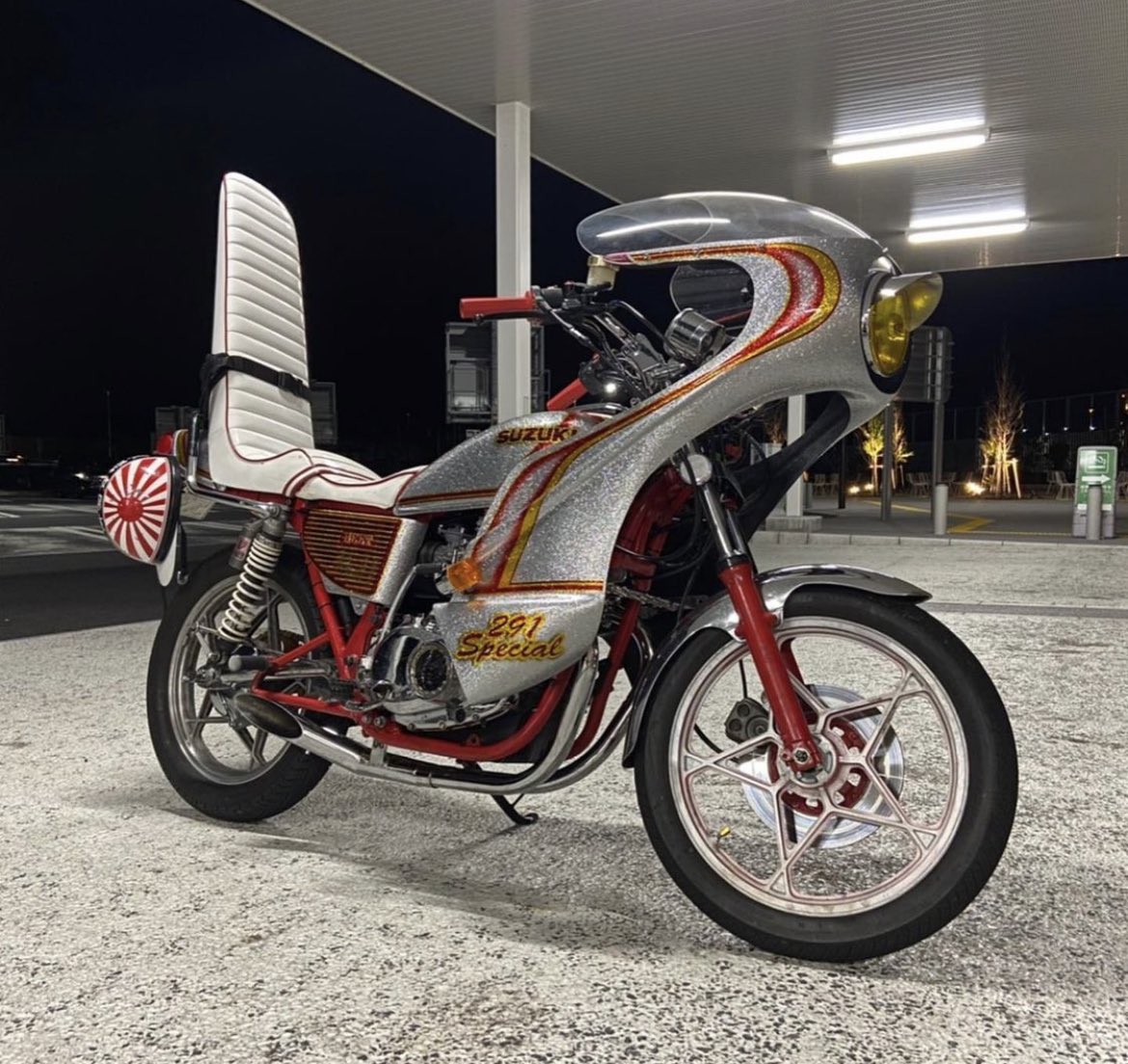 Premium Line イノウエ 旗棒 初期 当時物 GT380 CBX バブ