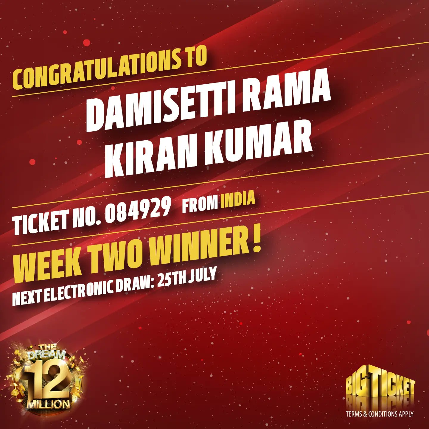 Big Ticket Abu Dhabi Bigticketad Twitter